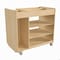 Flash Furniture Birch Plywood, 100 lbs Load Capacity, 23" L, 33" W, 31.5" H MK-ME14504-GG - alternate 1